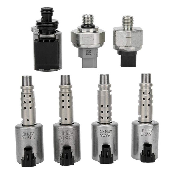 Acouto Solenoide de transmisión, kit de solenoide de transmisión con