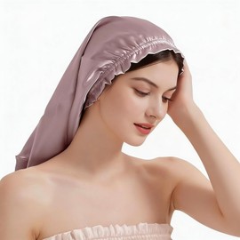 Hat Care Long Sleeper Premium Night Cap Sleeping Headband Turban Tube Design Long Hair Breathable - Best Birthday or Postpartum Gift (Length-65cm)