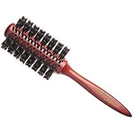 Hercules Sägemann 9628 Round Brush Mahogany-Coloured Wood 20 Rows L Pack of 1