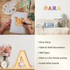 2-Inch Decorative Wooden Letter R - Alphabet Letters for DIY