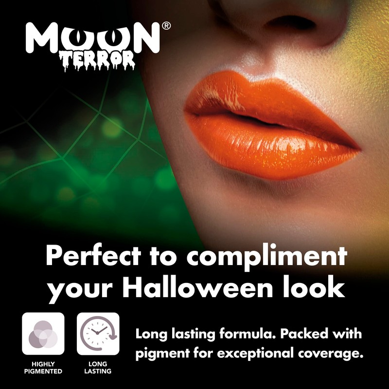 Halloween Lipstick by Moon Terror | Midnight Black | SFX