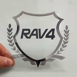 Toyota RAV4 Car Sticker Sticker Sticker Car Side Badge Sticker Car Rear Window Emblem Styling Car Sticker Exterior Accessories Sticker Car No Trace Exclusive Logo Waterproof Heat Resistant Conceals