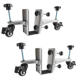 Door Installation Tool Kit, Heavy Duty Door Lifter Dolly with Rotating for 0.8 to 2.4 inch Pre-Hung, Slab, and Front Doors, Steel Door Dolly Installation Tools Used for Commercial & Residential Use