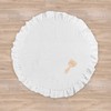 Lush Decor Baby Round Ruffle Play Mat Single 36" Diameter,