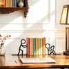 Cool Bookends, Unique Fun Decorative Book Ends, Heavy Duty Metal