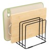 MESTUDIO Cutting Board Holder, 1.2 in. Wide Slots Cabinet Organizer