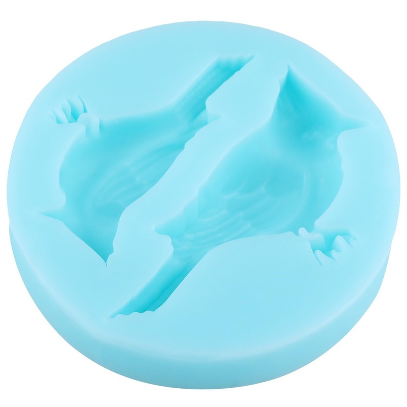 3D Bird Silicone Mold Birds Fondant Chocolate Mold