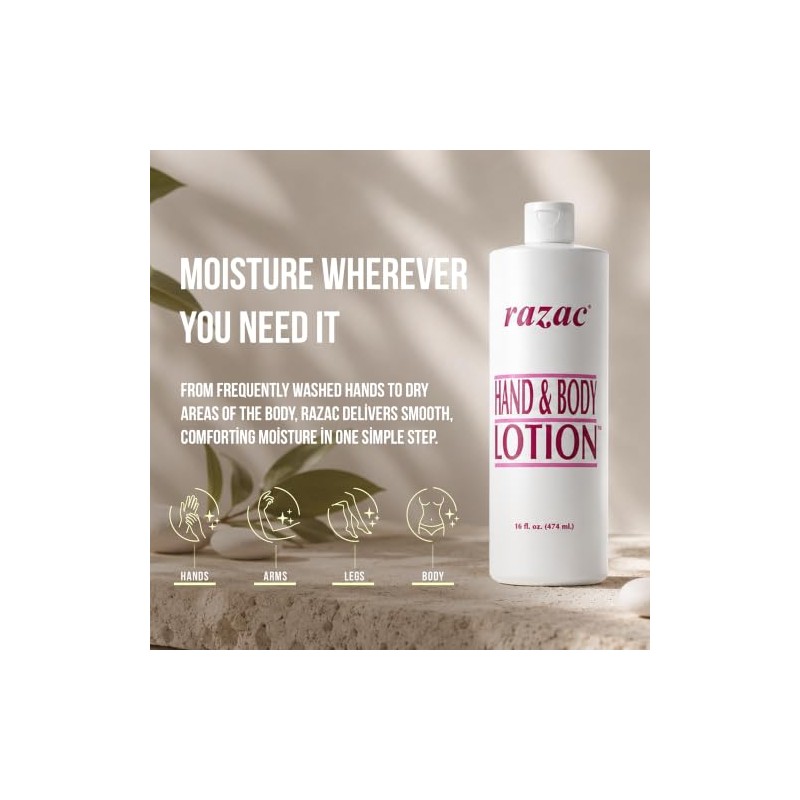 Razac Hand & Body Lotion 16oz by Razac