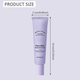 Underarm Hair Reduce hair Cream, 2PC Facial Hair Reduce Nourishes Skin Smooth Skin for Women & Men