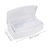 Ipetboom Practical Lid Sterilizer Box for Nail Art Tools Nail