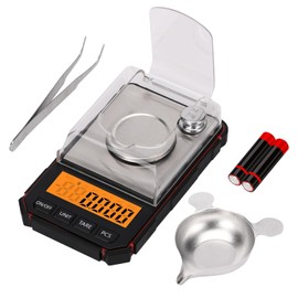 TADA Milligram Scale - 100g/0.001g Precision Digital Reloading Scale with Metal Powder Pan, 1500 Grains x 0.02gn for Weighing Bullets, Cases, and Trickle Powder