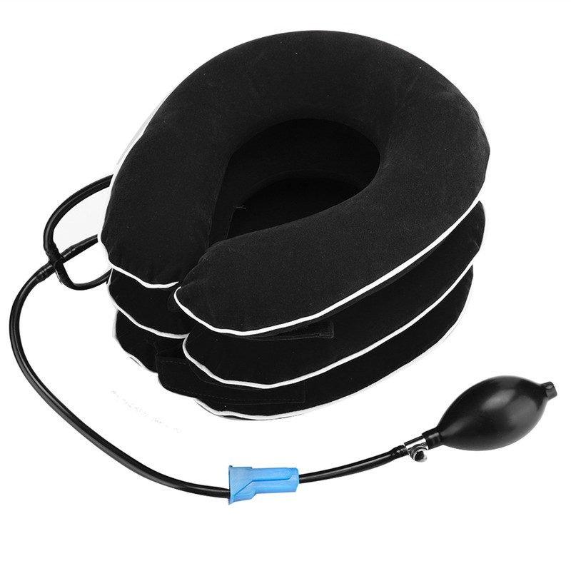 Inflatable Cervical Collar Adult Home Neck Stretching Devices Traction Support