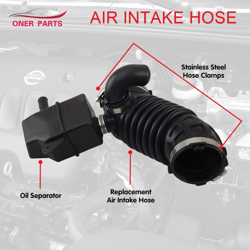 Engine Air Cleaner Intake Hoses Replaces 16576-ET00A - Fits Nissan