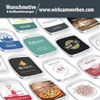 WIRKSAM WERBEN Payment Plate Cash Tray for Bakers, Bakeries &