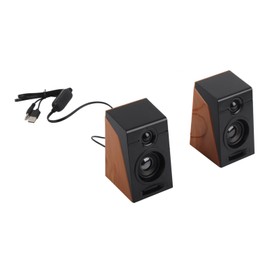 Emoshayoga Wired Laptop Speakers PC Speakers Plug and Play Low Distortion Clear Sound Quality Fast Deep Bass HiFi for Laptops for TVs