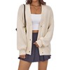 Arolina Cardigan Sweaters for Women Chunky Knit Long Sleeve Button