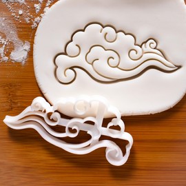Whimsical Cloud cookie cutter, 1 piece - Bakerlogy