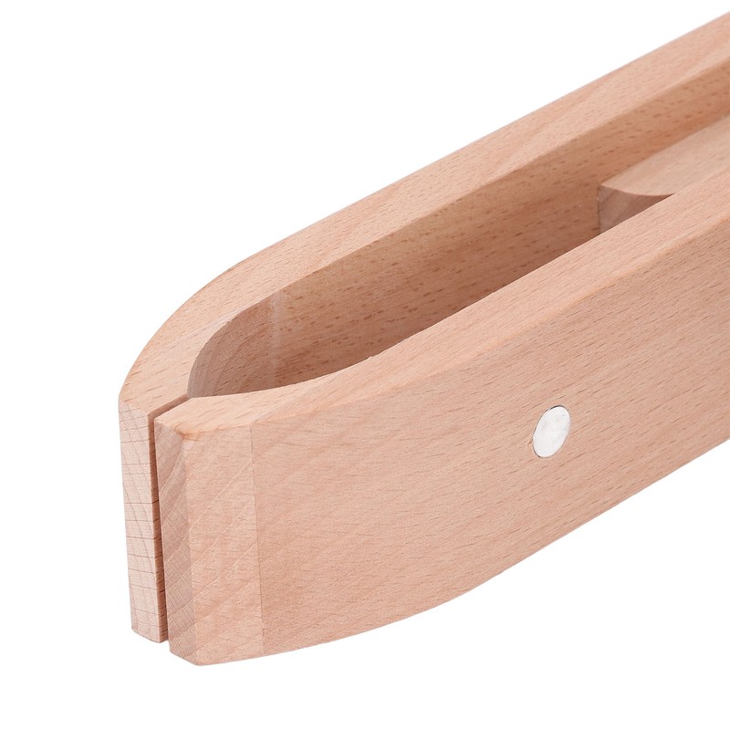 Hand Sewing Clamp with Hex Wrench Beech Wood Desktop Rotatable