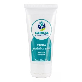 Caricia Aromatica Protector Solar Fps 50 En Crema Antioxidantes E Hidratantes