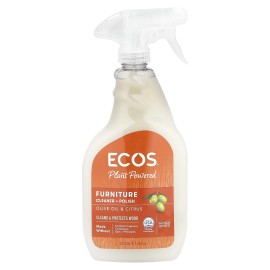 Furniture Cleaner + Polish, Olive Oil & Citrus, 22 fl oz (650 ml)