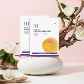 AUL 에이유엘 나이아신골드 비타 콜라겐 마스크 23gX10개입 AYUL Niacin Gold Vita Collagen Mask 23g x 10 pieces