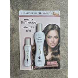 Silk Therapy Golden Ampoule Hair Essence 180ml+60ml Damaged Hair Hair Care / 실크테라피 골든 앰플 헤어 에센스 180ml+60ml 손상모 헤어케어