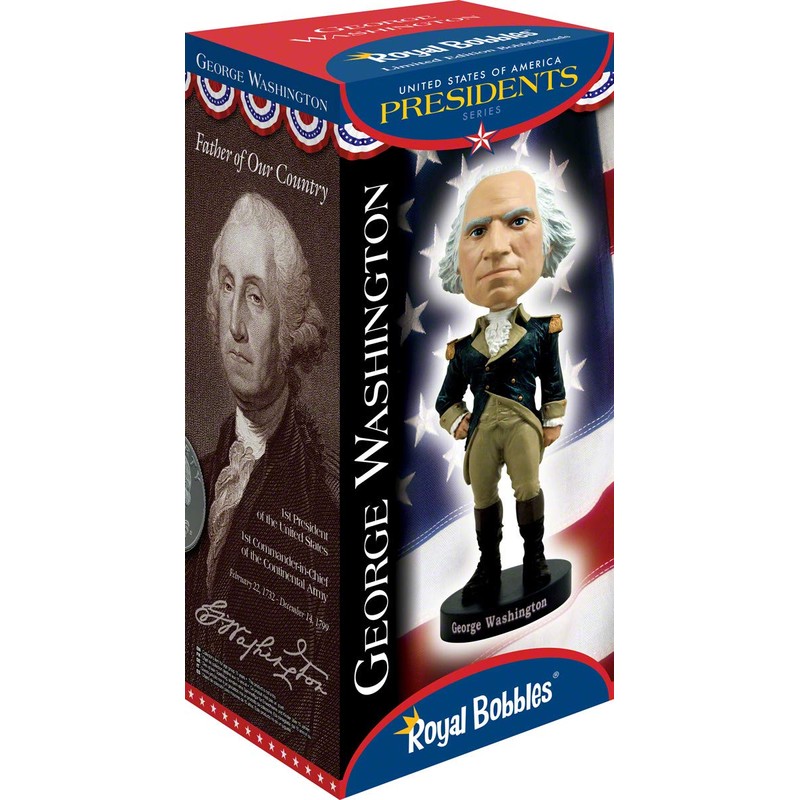 Royal Bobbles George Washington Bobblehead