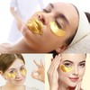 Adofect 40 PCS Under Eye Patches and Lip Mask 24K