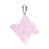 Merkaba Necklace Pendant Rose Quartz