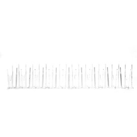 Bird B Gone, Plastic Bird Spikes, 5-Inch Wide (10-Feet), Clear, UV Stabilized Polycarbonate