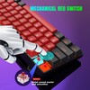 Snpurdiri Snpurdiri 60% Wired Mechanical Keyboard, Mini Gaming Keyboard with
