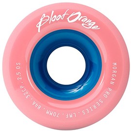 Blood Orange Morgan Pro Series Freeride Longboard Wheel [All Durometers & Colors] (84a - Coral, 70mm)