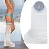 Leg Cast Cover Watertight Foot Wound Protector Reusable Kid Leg