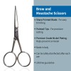 Mehaz Eyebrow & Moustache Scissors 4" - 19814