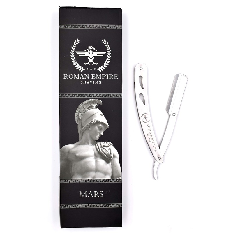 Roman Empire Shaving® Mars Razor Set with 20 Razor Blades