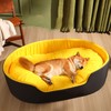 Pet Nest Bed Large Space Soft Comfortable Warm Pet Sleeping