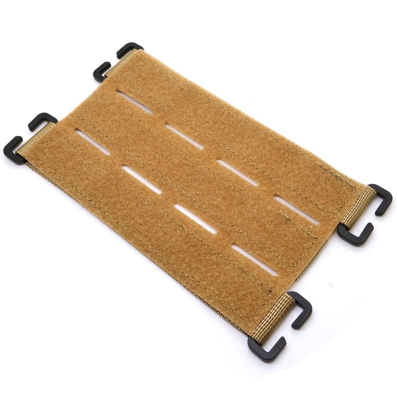 Laser Cut MOLLE Hook and Loop ID Display Panel Adapter