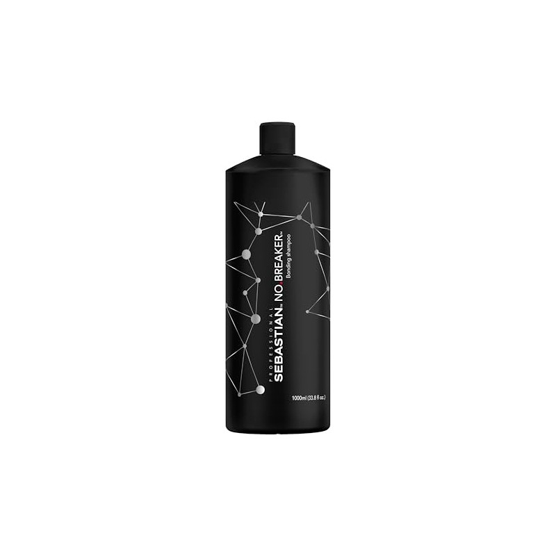 Sebastian Professional No Breaker Shampoo Reparador Sin Parabenos, Vegano 1L