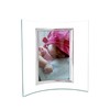 CAPESTORE Curved 4x6 Concave Glass Photo Frame - Gift Idea