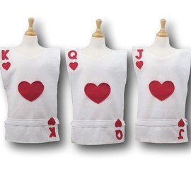 Hearts Playing Card Costume Tunic - Choose your Card (Alice in Wonderland, Card Solider) Baby/Toddler