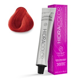 HIDRACOLOR - Tinte Semipermanente para Cabello Fashion Colors Rojo 90 ml, con Miel y Aloe Vera, Cuida y Nutre el Cabello, Cobertura Total, Coloración Uniforme y Brillante, con Filtro UV