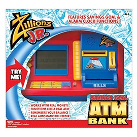 Zillionz Jr. Deluxe ATM Savings Bank, Standard Packaging