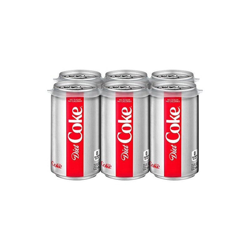 Diet Coke Mini-Cans, 7.5 fl oz (Pack of 24)