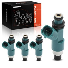 A-Premium - Juego de 4 inyectores de combustible compatibles con Suzuki SX4 2007 2008 2009, 2.0L, reemplazo# 1571054L00, 1571065J00