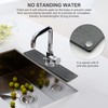 Faucet Mat for Kitchen Sink, Diatomite Fast Drying Stone Sink