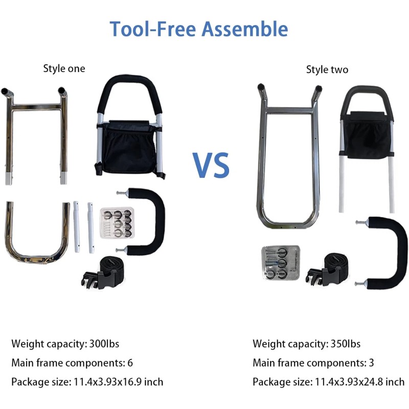Bed Rails for Elderly Adults - Bed Assist Rail with