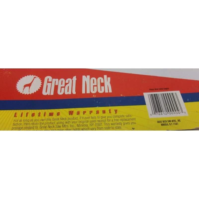 GREAT NECK CROSS CUT SAW 26"/ 8PT. C26S NEW #1313