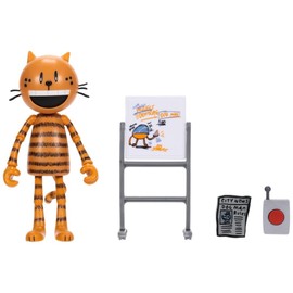 Dog Man Movie 5 Inch Petey Articulated Action Figure, Collect All The Movie Action Figures and Plush Toys by JAKKS Pacific, Based on The Movie