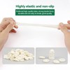 AIMEKE Pack of 1000 Latex Finger Cots Natural Antistatic Gloves