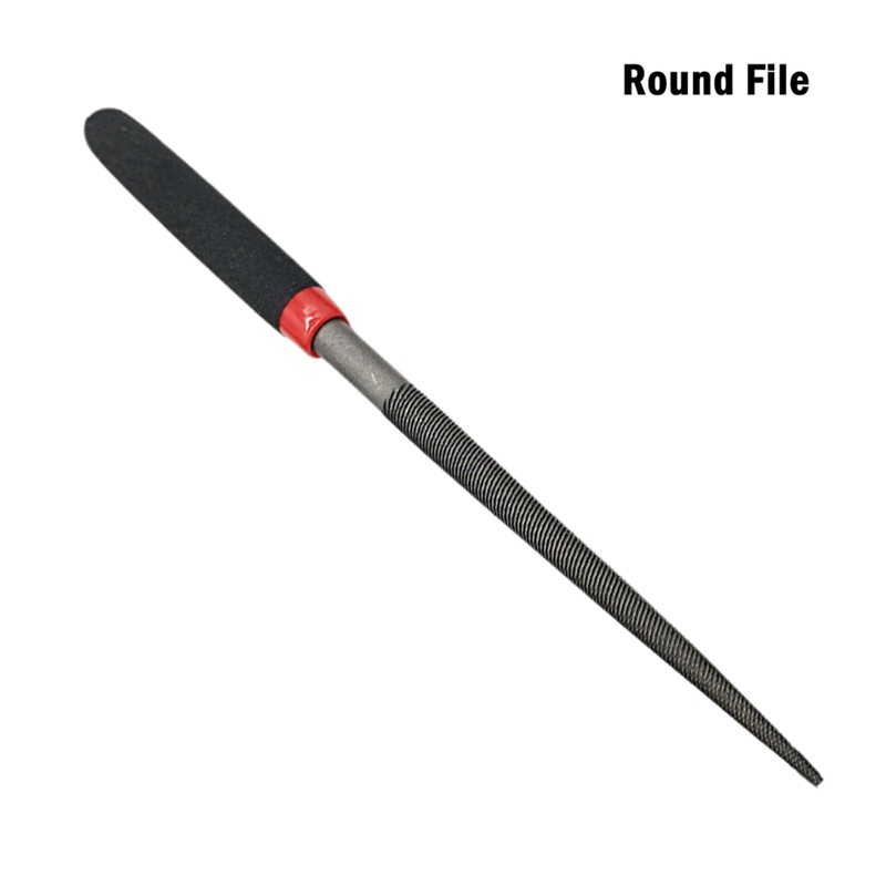 3pcs 3x118mm Flat Round File Needle File Set Grinding For